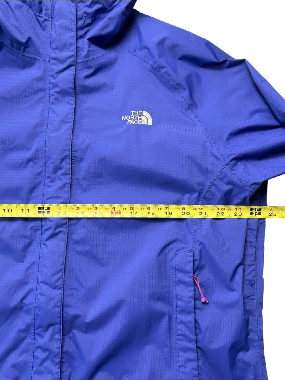 The North Face Women's Purple HyVent 2.5L Rain Jacket Shell Size XL